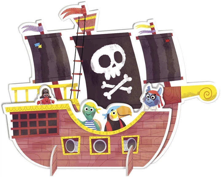 Puzzle Jumbo Goula XXL Pirates 48 elementów 1110700209 (8410446002315) - obraz 4