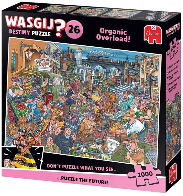 Puzzle Jumbo Wasgij? Destiny 26 Organic Overload! 1000 elementów 1110100595 (8721017604167) - obraz 3