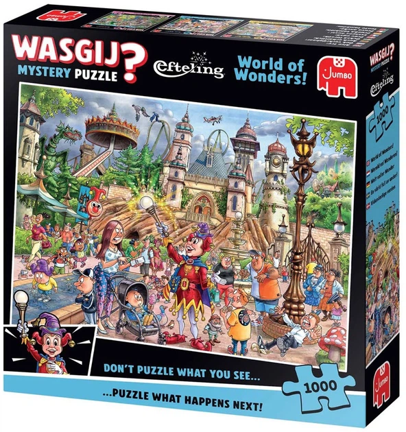 Puzzle Jumbo Wasgij? Mystery Efteling World of Wonders! 1000 elementów 1110100703 (8721017605683) - obraz 3