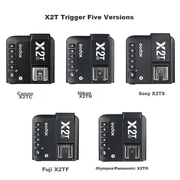 Синхронизатор Godox X2T-C для горячего башмака, высокоскоростная синхронизация TTL, беспроводной синхронизатор 2,4 ГГц, версия для Canon, с одним передатчиком. - изображение 5