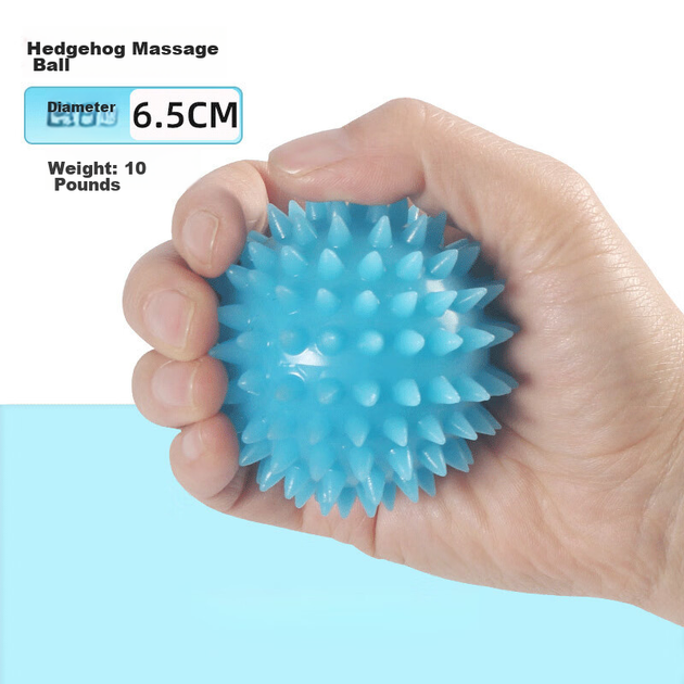 Тренажер для рук Duweike Grip Ball для реабилитации пожилых людей и детей, оборудование для упражнений для рук, набор из трех колец для укрепления пальцев. - изображение 4