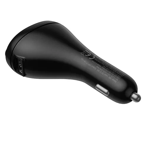 АЗП/ФМ Модулятор HOCO E88 Star 35W(2C) cigarette lighter car BT FM transmitter Black - изображение 6