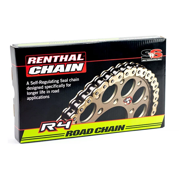 Ланцюг приводний Renthal R4 Chain 520-122L [Gold] - зображення 2