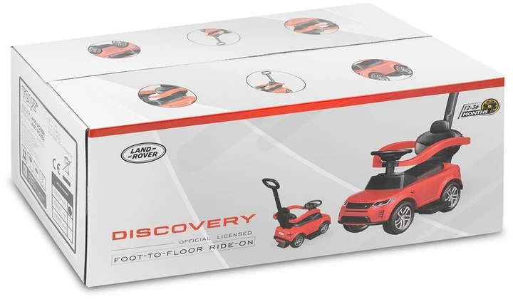 Jeździk Toyz Land Rover Discovery 3 w 1 Biały (5903076321824) - obraz 5