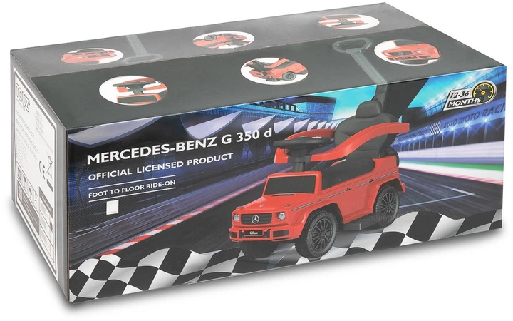 Jeździk Toyz Mercedes G350 D Biały (5908310390109) - obraz 9