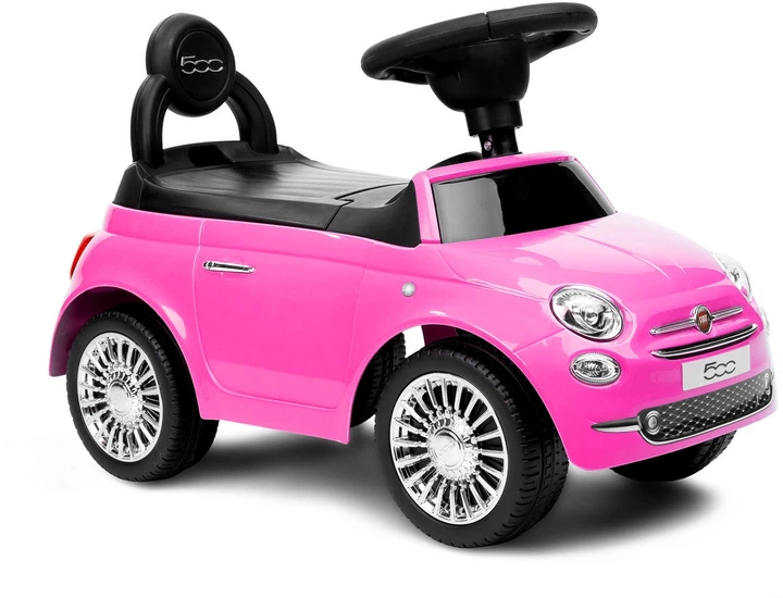 Толокар Toyz Fiat 500 Рожевий (5908310392431) - зображення 4
