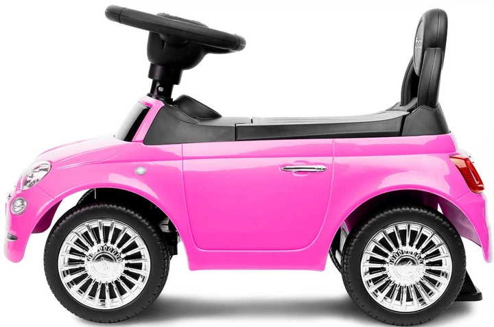 Толокар Toyz Fiat 500 Рожевий (5908310392431) - зображення 6