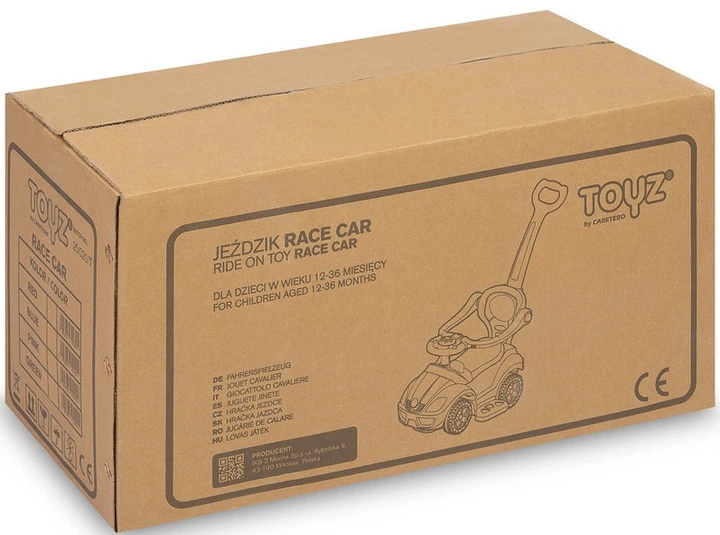Толокар Toyz Race Car Синій (5903076322401) - зображення 2