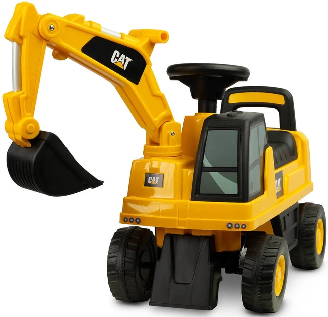 Толокар Toyz CAT Екскаватор Жовтий (5908310392844) - зображення 17
