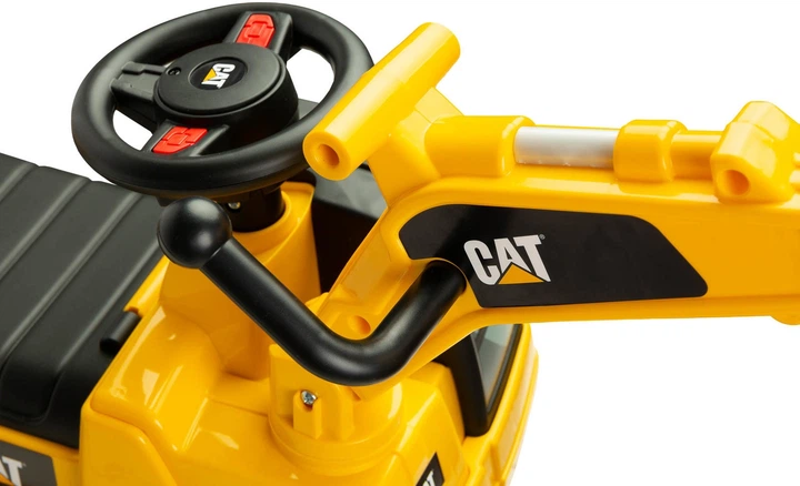 Толокар Toyz CAT Екскаватор Жовтий (5908310392844) - зображення 18