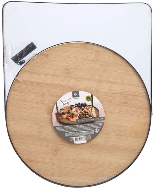 Zabawka taca do serwowania Excellent Houseware z uchwytem metalowym 35 cm 1340611 (8720573225601) - obraz 2