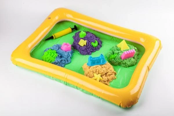 Кінетичний пісок Kid Sand 1600 г + пісочниця, мікс кольорів, 22х34х7см, Danko Toys (KS-02-01) - Фото 1 Кінетичний пісок Kid Sand 1600 г + пісочниця, мікс кольорів, 22х34х7см, Danko Toys (KS-02-01) - изображение 1