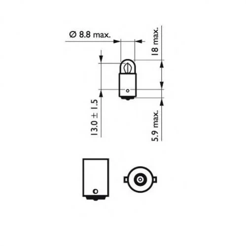 Автолампи PHILIPS 12913CP - зображення 4