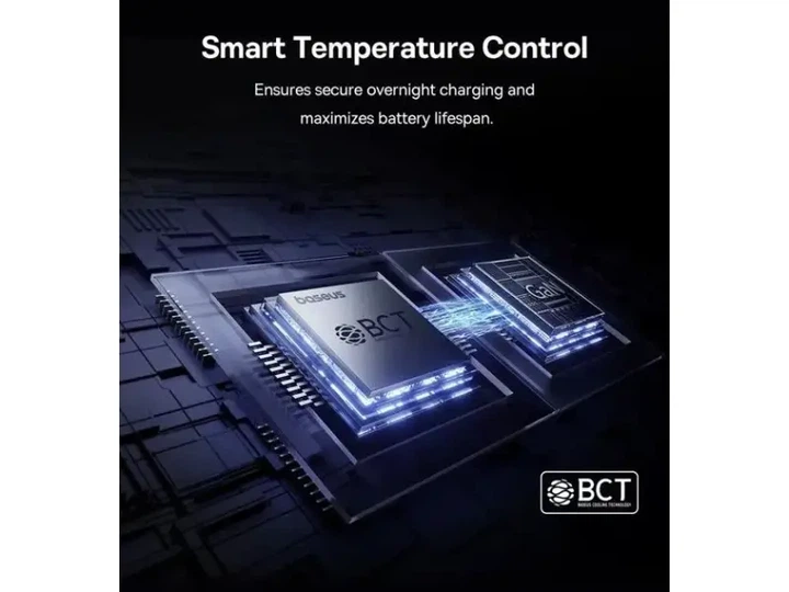 Мережевий зарядний пристрій BASEUS EnerFill FE11 100W Black (P10182102123-00) - Фото 3 Мережевий зарядний пристрій BASEUS EnerFill FE11 100W Black (P10182102123-00) - изображение 3