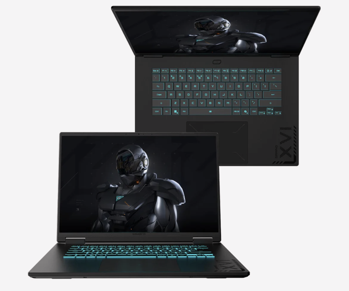 Ноутбук Gigabyte Gaming A16 16" WUXGA 165Hz / AMD Ryzen 7 260 / RAM 16 ГБ / SSD 1 ТБ / GeForce RTX 5070 8 ГБ / Windows 11 Home / Black / (3WHK3EE894SD) - Фото 3 Ноутбук Gigabyte Gaming A16 16" WUXGA 165Hz / AMD Ryzen 7 260 / RAM 16 ГБ / SSD 1 ТБ / GeForce RTX 5070 8 ГБ / Windows 11 Home / Black / (3WHK3EE894SD) - изображение 3
