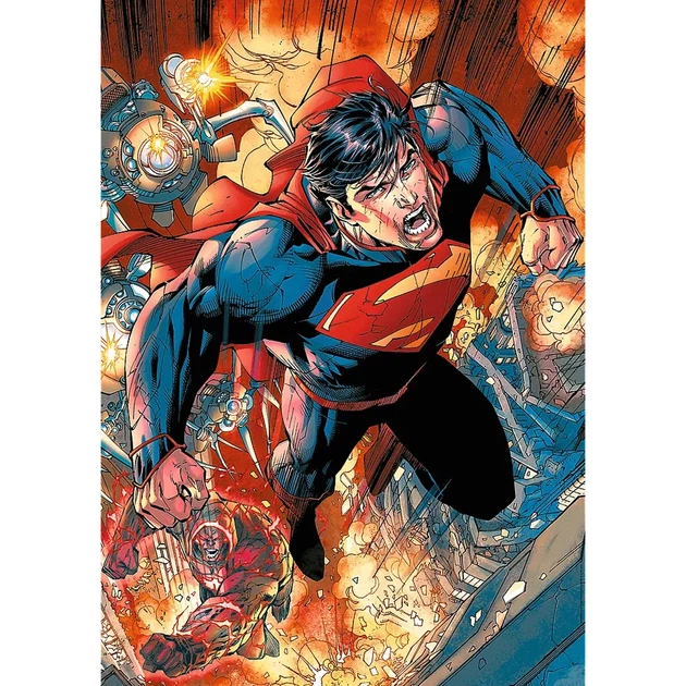 Пазли Trefl Superman Супермен в дії 1000 ел (09368) - зображення 2