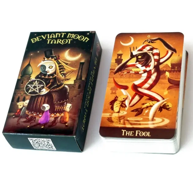 Карты Таро Безумной Луны (Deviant moon Tarot) таро для гадания,карты таро для Новачков и профессионалов - изображение 2