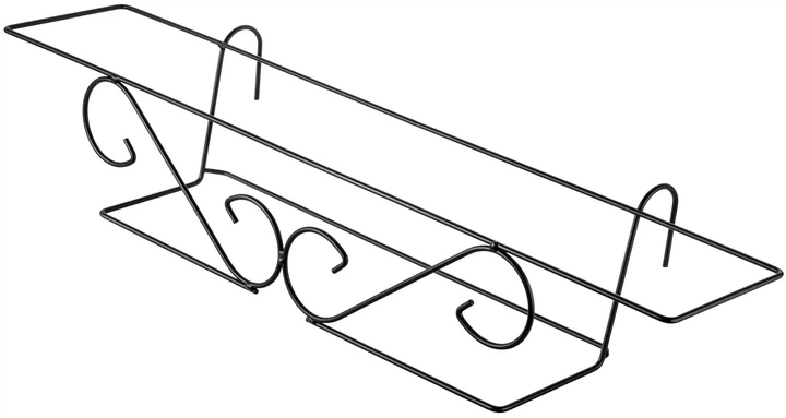 Uchwyt na skrzynkę balkonową Kadax 78 x 14 cm Czarny (K1353) (5903699403686) - obraz 2