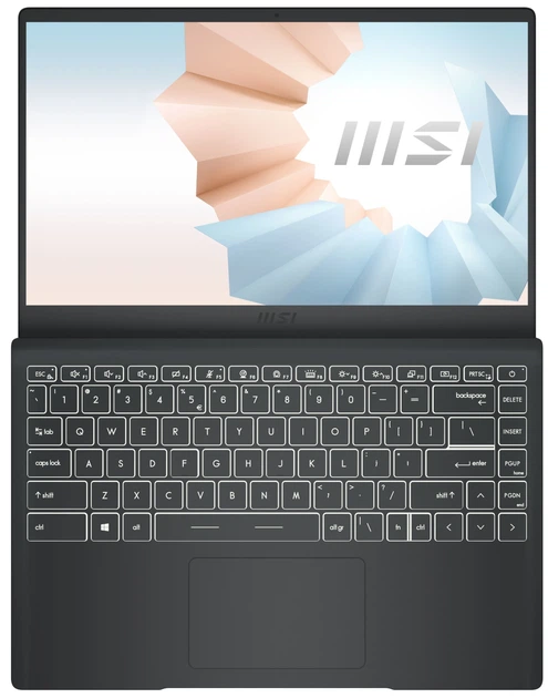Ноутбук 14" MSI Modern 14 (B11MOL-433XIT) Intel Core i3-1115G4 RAM 8GB SSD 256GB Windows 11 Алюмінієвий корпус (UKR) - зображення 3