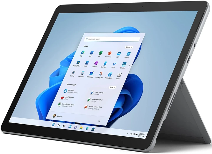 Планшет 10.5" Full HD Microsoft Surface Go Intel Pentium 4425Y RAM 4GB eMMC 64GB 10ч батарея Windows 11 Магниевый корпус Платиновый - изображение 2