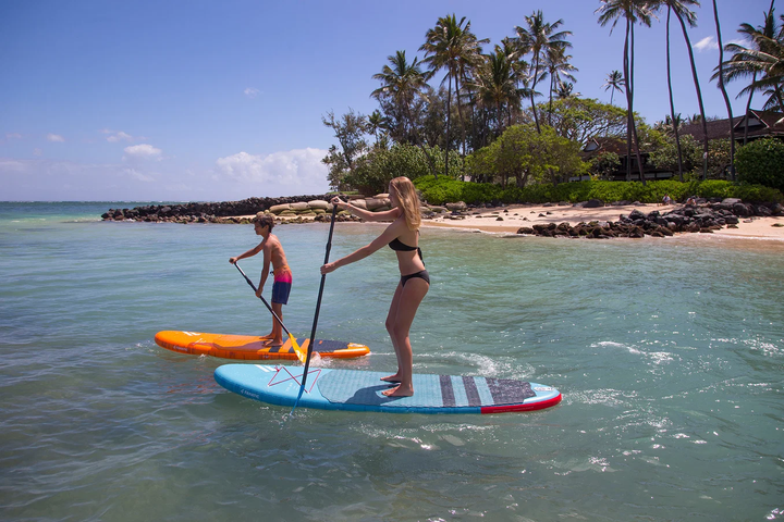 Надувная SUP-доска Fanatic Fly Air 10'4" (315x84x15 см) с веслом и насосом Blue - Фото 2 Надувная SUP-доска Fanatic Fly Air 10'4" (315x84x15 см) с веслом и насосом Blue - изображение 2