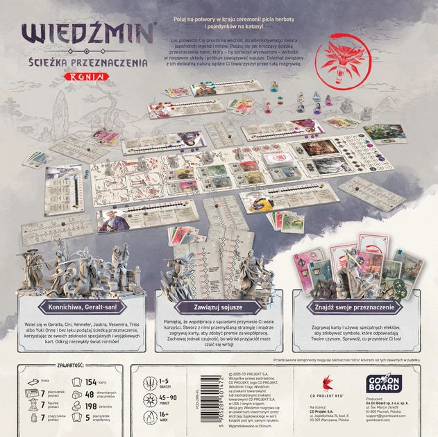Gra planszowa Go on Board Wiedźmin: Ścieżka Przeznaczenia - Ronin (edycja polska) (5905289601472) - obraz 12