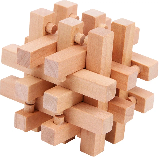 Zestaw łamigłówek drewnianych Small Foot 4 szt 2934 (4020972029348) - obraz 5