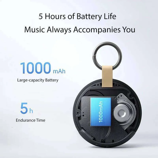 Портативна колонка Xiaomi Redmi Bluetooth Speaker 2, 5W, Black - изображение 3