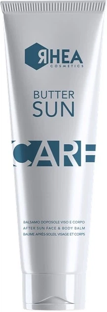 Бальзам для обличчя та тіла після засмаги Rhea Cosmetics Buttersun 150 мл - Фото 1 Бальзам для обличчя та тіла після засмаги Rhea Cosmetics Buttersun 150 мл - зображення 1