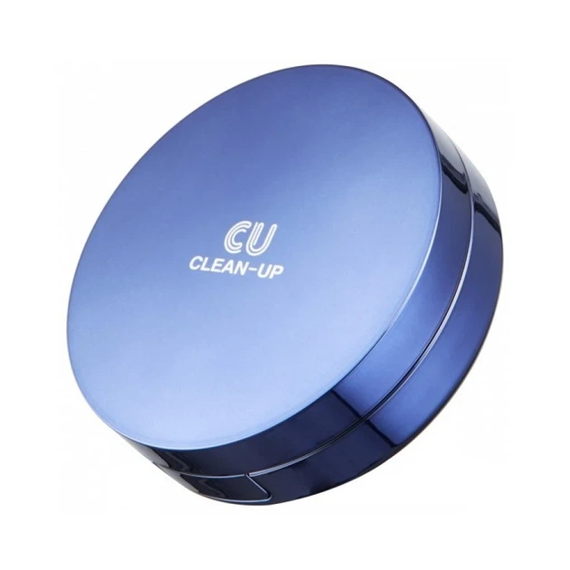 Кушон зі змінним блоком SPF50+ PA+++ CU Skin Clean-Up Skinfit Cushion Pact Ton 21 15 г + 15 г № 21 - зображення 2