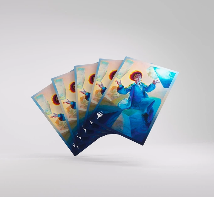 Koszulki na karty Gamegenic Magic the Gathering - Sekrety Strixhaven - Zimone, Nieskończona analityczka - Premium Art 105 szt. (4251715423226) - obraz 4