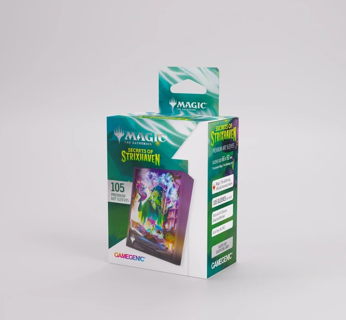 Koszulki na karty Gamegenic Magic the Gathering - Sekrety Strixhaven - Dina, Wytwórczyni esencji - Premium Art 105 szt. (4251715423233) - obraz 5