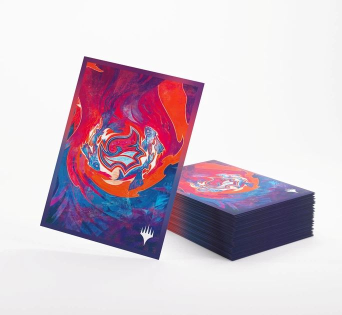 Koszulki na karty Gamegenic Magic the Gathering - Sekrety Strixhaven - Prismari - Premium Art 105 szt. (4251715423257) - obraz 3
