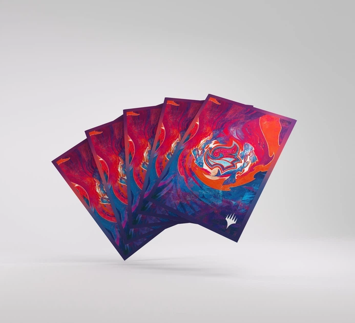 Koszulki na karty Gamegenic Magic the Gathering - Sekrety Strixhaven - Prismari - Premium Art 105 szt. (4251715423257) - obraz 4