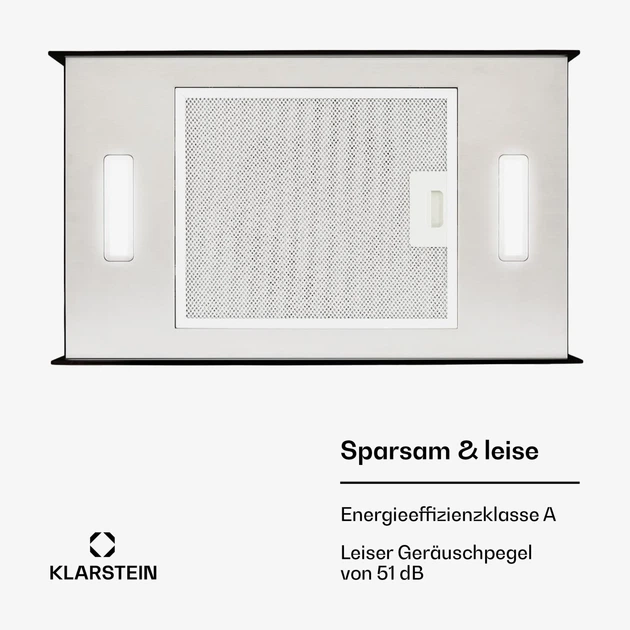Острівна витяжка Klarstein Chandelier L 590 м³/год (10033106) - изображение 5