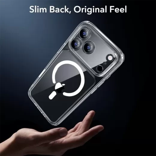 Чехол ESR Classic Hybrid Magnetic Case (Camera Control) Clear для iPhone 17 Pro (1A86300101) - изображение 3