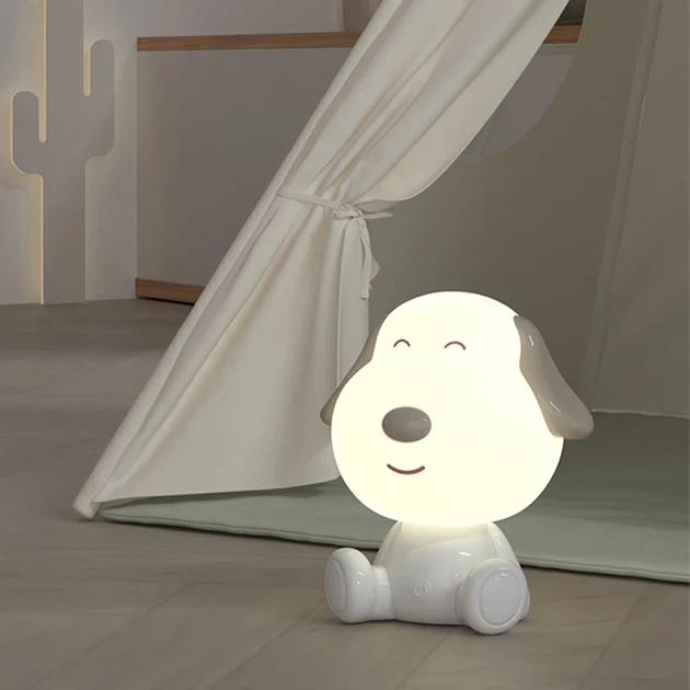 Світильник-нічник LED з акумулятором Doggy Kite K24-491-3-1, білий - зображення 4