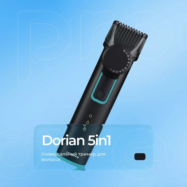 Триммер для бороды головы уха и носа, универсальный триммер Proove Dorian 5in1 - изображение 13