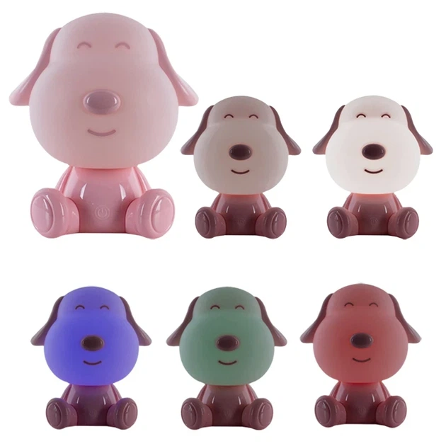 Світильник-нічник LED з акумулятором Doggy Kite K24-491-3-2, рожевий - изображение 5