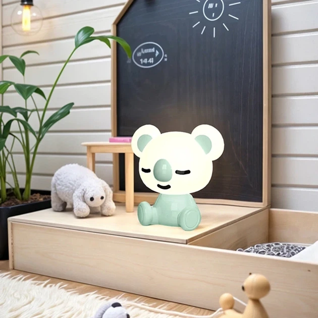 Світильник-нічник LED з акумулятором Koala Kite K24-491-2-4, зелений - Фото 6 Світильник-нічник LED з акумулятором Koala Kite K24-491-2-4, зелений - зображення 6