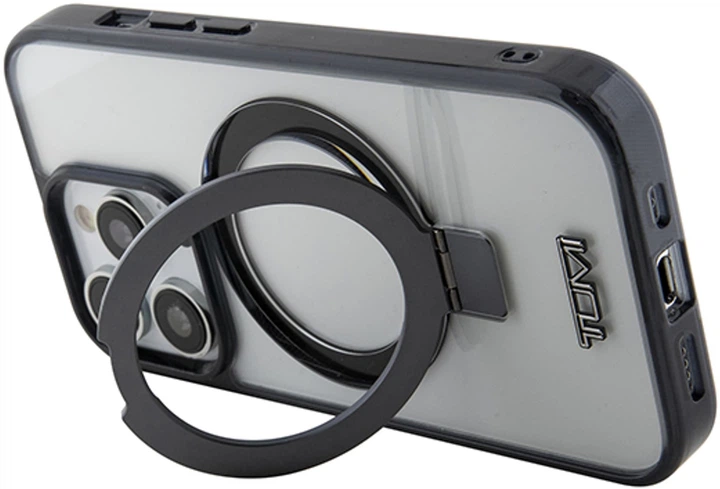 Etui Tumi Ring Stand Magsafe TUHMP15XSSFC do Apple iPhone 15 Pro Max Przezroczyste (3666339161583) - obraz 3
