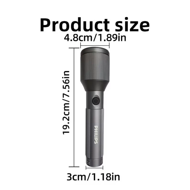 Ліхтар PHILIPS SFL2142 / 93 акумуляторний з зумом - зображення 8