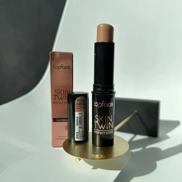 TopFace - Контур стік "Skin Twin - Perfect Stick Contour" [01 - Truffle] - изображение 8