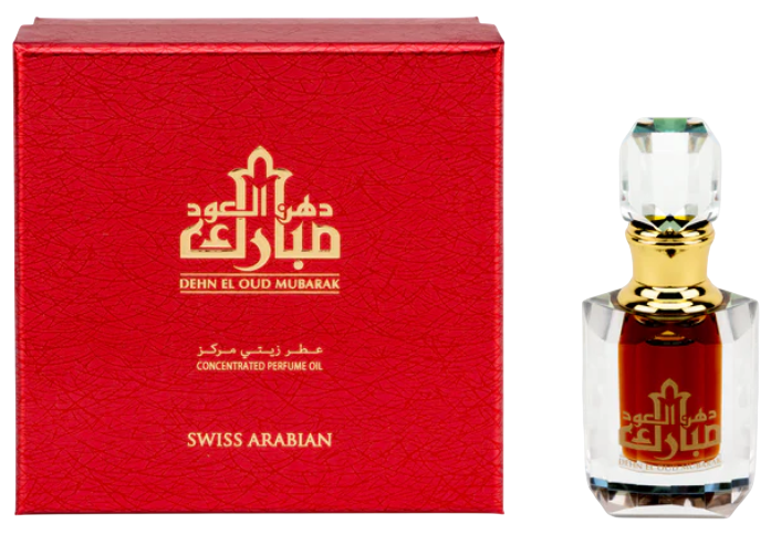 Miniaturka Olejek perfumowany unisex Swiss Arabian Dehn El Oud Mubarak 6 ml (6295124004636) - obraz 2