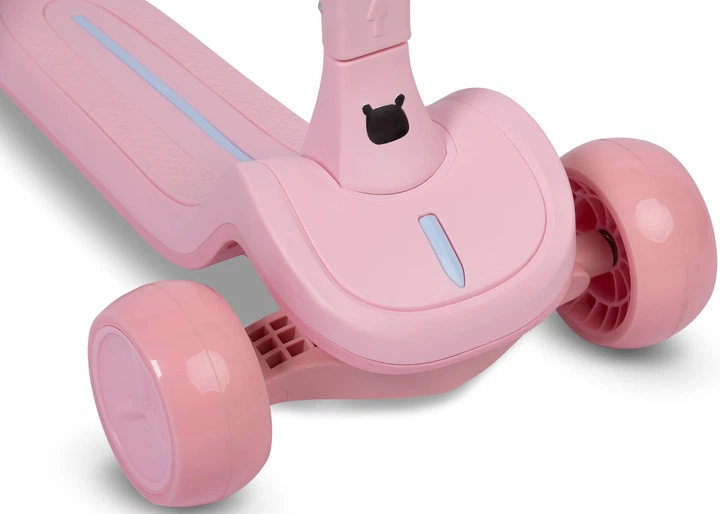 Дитячий самокат Toyz Satura триколісний Рожевий TOYZ-0431 (5903076321640) - зображення 7