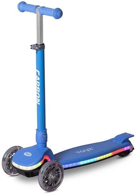 Дитячий самокат Toyz Carbon триколісний Блакитний TOYZ-04061 (5903076321688) - зображення 2