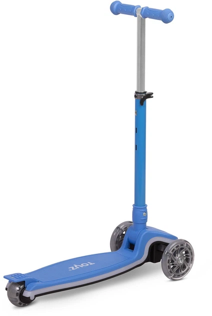 Дитячий самокат Toyz Carbon триколісний Блакитний TOYZ-04061 (5903076321688) - зображення 4