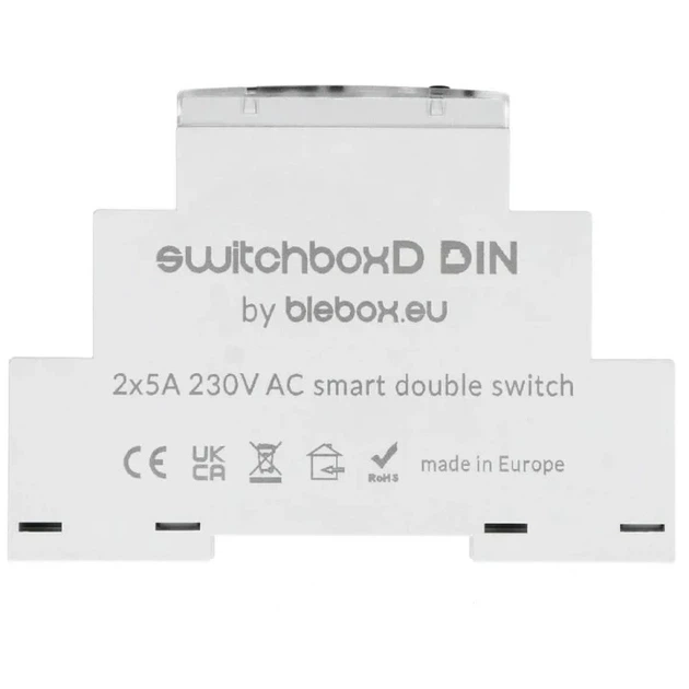 Модуль реле Blebox switchbox din (5900168580534) - зображення 3