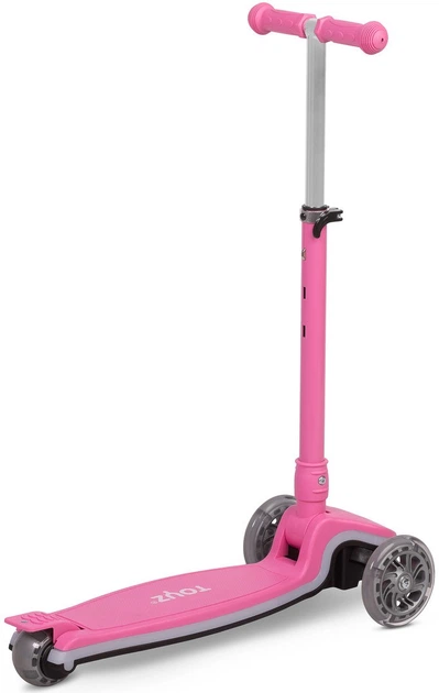 Дитячий самокат Toyz Carbon триколісний Рожевий TOYZ-04062 (5903076321695) - зображення 4