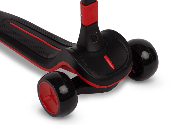 Дитячий самокат Toyz Satura триколісний Чорний TOYZ-0432 (5903076321657) - зображення 7